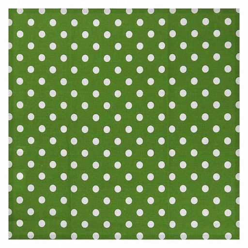 Набор салфеток сервировочных 45х45см "Горох зеленый" набор 4шт, хлопок "Оптима" 171г/м2, "Домашняя мода" (Россия)