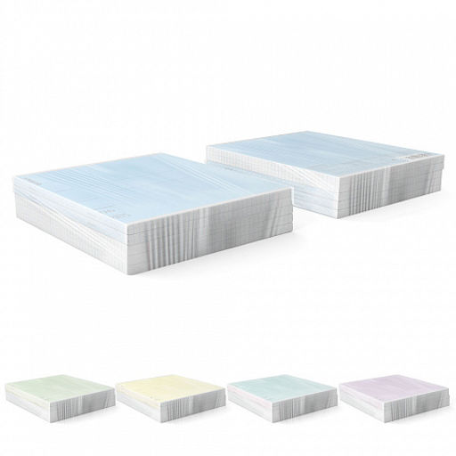 Цена за 5 шт. Тетрадь общая ученическая с пластиковой обложкой на скобе ErichKrause Классика CoverPrо fizzy, А5+, 96 листов, клетка_MIX-PACK  фото 20