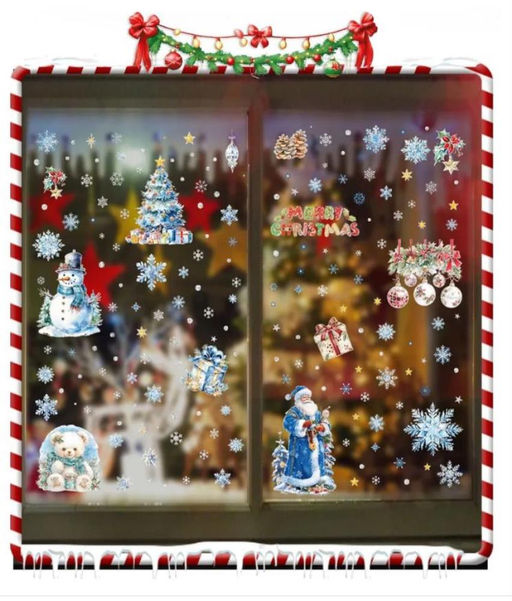 Наклейки на окна ДВУСТОРОННИЕ. 9листов - Family фото 2