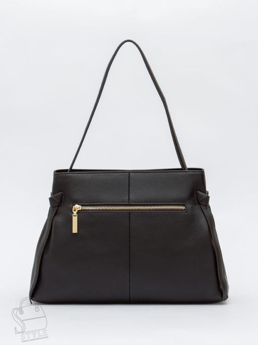 Сумка женская кожаная 1026-1MP coffee Polina&Eiterou