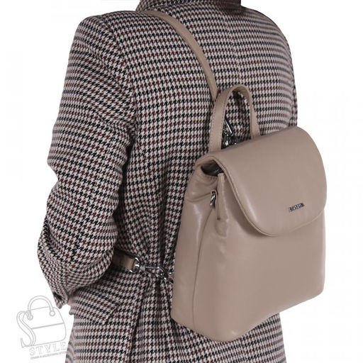 Рюкзак женский 69159 d.beige Velina Fabbiano-Safenta  в Новосибирске