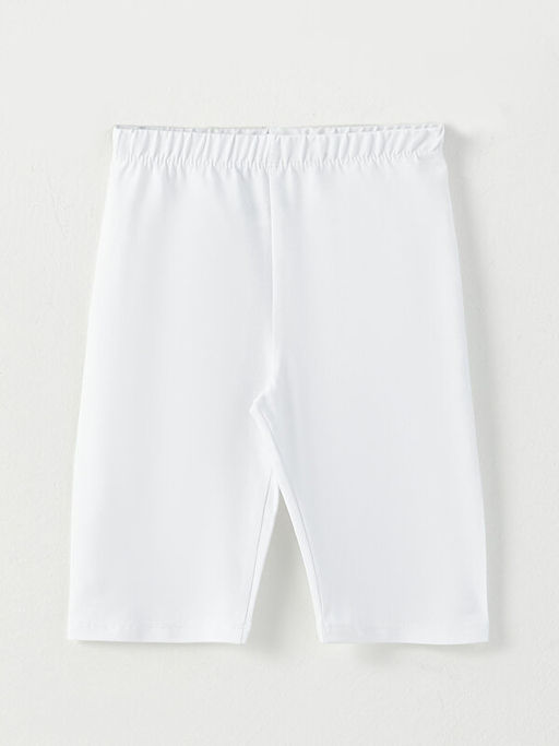 Beli Lastikli Basic K?z ?ocuk K?sa Tayt