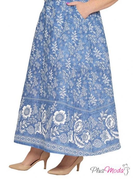 Юбка Модель №1879 размеры 44-84 - Plusmoda фото 7