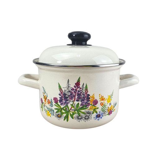 Кастрюля 1,5л "Люпины" С-1608АП2/4Жм