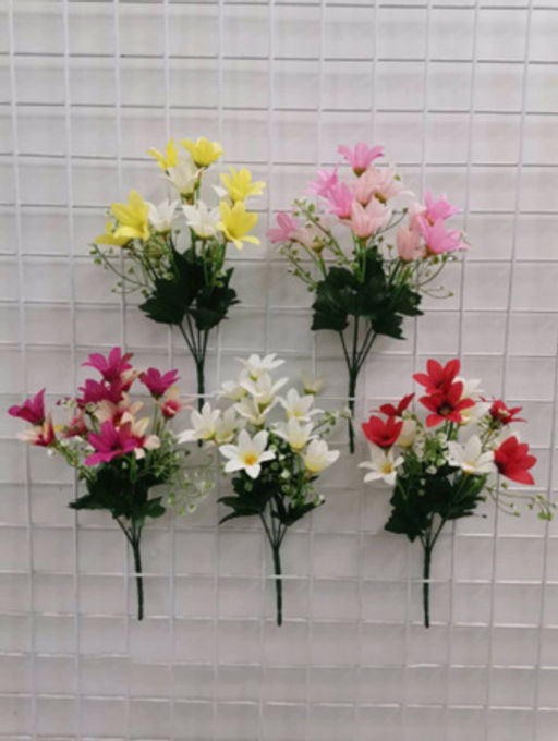 Цветок искусственный 34 см 5 веток / 254-9 /уп 2/300/600/ - Галеонтрейд фото 2