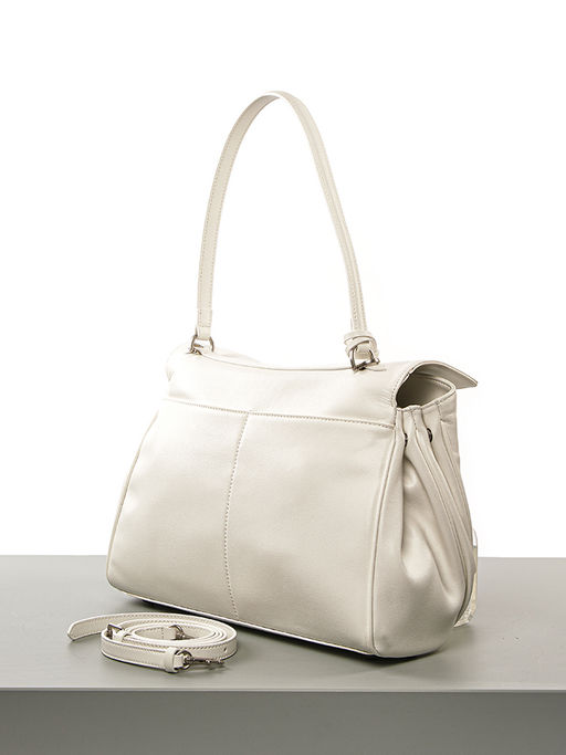 LACCOMA сумка TH1287-белый натуральная кожа  фото 8