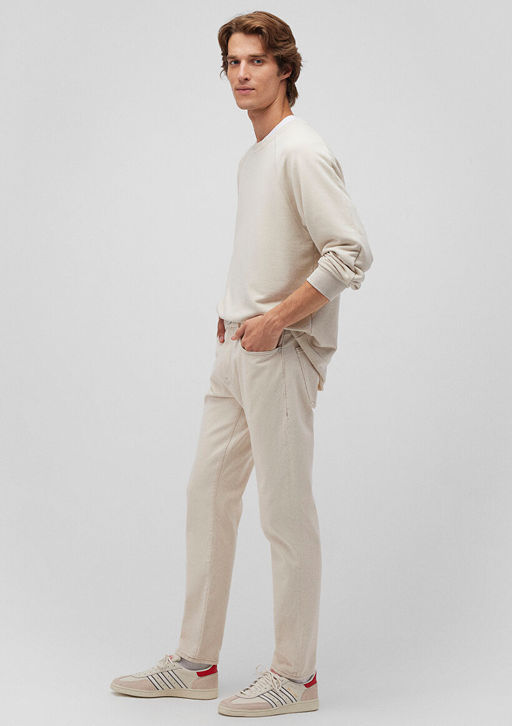 London Akdeniz Ekru Jean Pantolon - Mavi фото 2