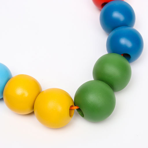 Бусы «Радуга», шары цветные, 14 шт.