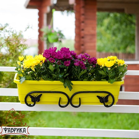 Балконная подставка для цветов 51-202 - Фабрика интерьерной ковки фото 3