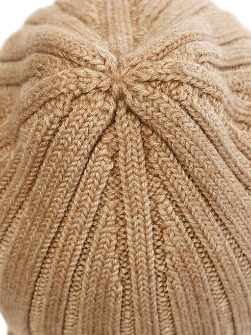 Шапка жен. шерсть+акр LB-N88046 beige - Labbra фото 3