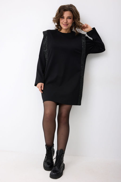 Платье BegiModa 1063 чёрный фото 11