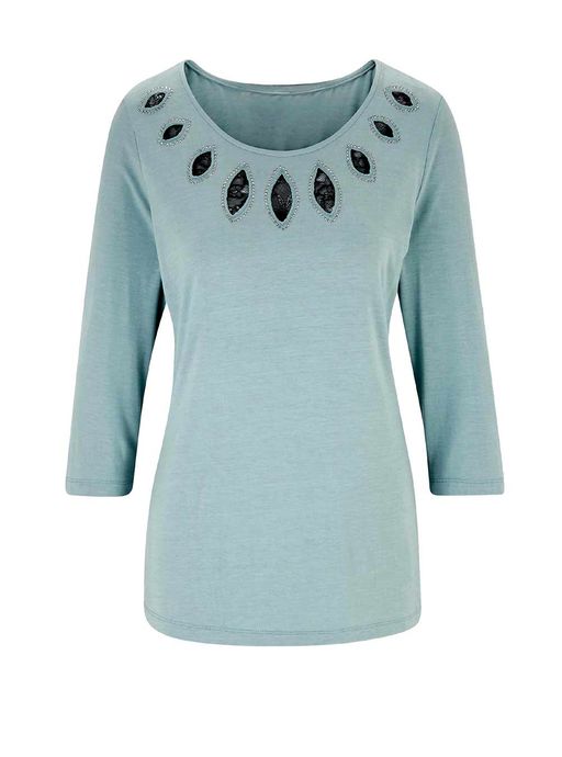 Блузка, мятная - Ashley brooke фото 2