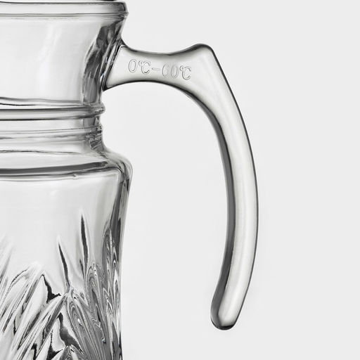 Кувшин «Лия», 1.6 л, 17×12.5×25.5 см, стекло, прозрачный
