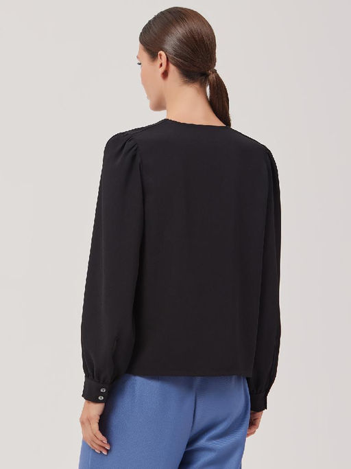 Блузка женская 1231133007 black - Eleganzza фото 2