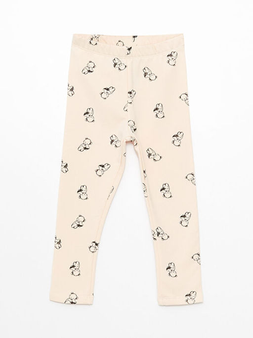 Beli Lastikli Bask?l? K?z Bebek Tayt 2li - Waikiki фото 3