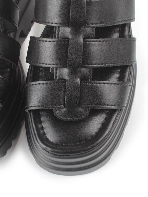 08-PEY337-1 BLACK Босоножки женские