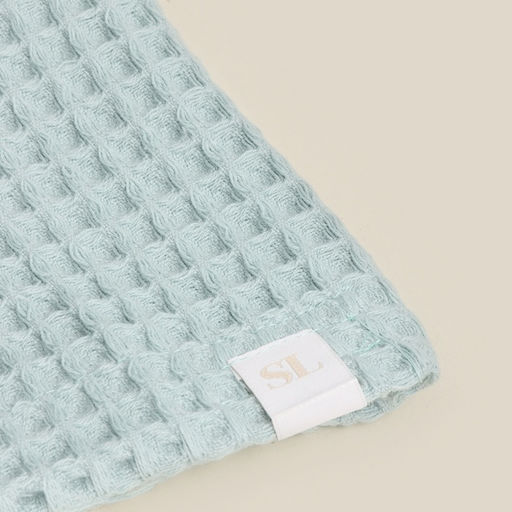 Халат вафельный мужской SL HOME: Boho «Аззура», размер L, хлопок 100%, бирюзовый