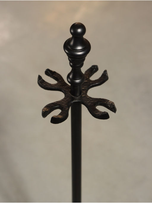 Каминный набор «Тепло», 4 предмета, 12×12×54 см, сталь