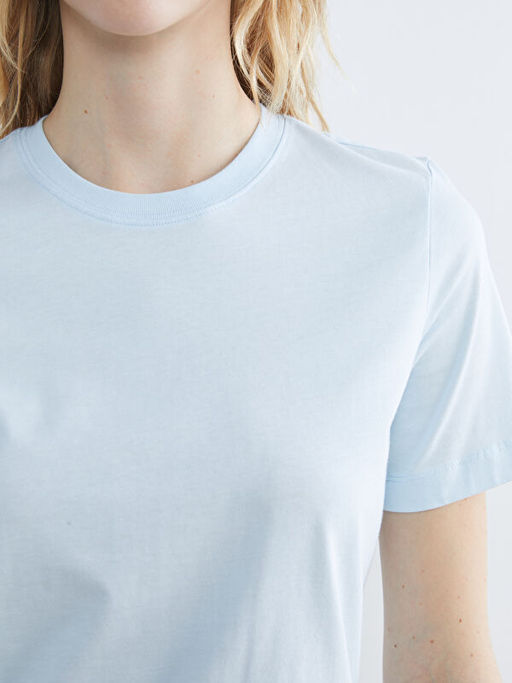 Bisiklet Yaka Kad?n Ti??rt