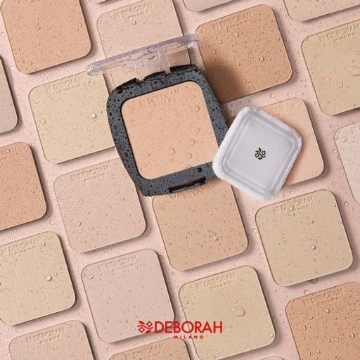 DEBORAH Пудра для лица матирующая стойкая 24ore Perfect тон 2 Light Rose, 9 г  фото 6