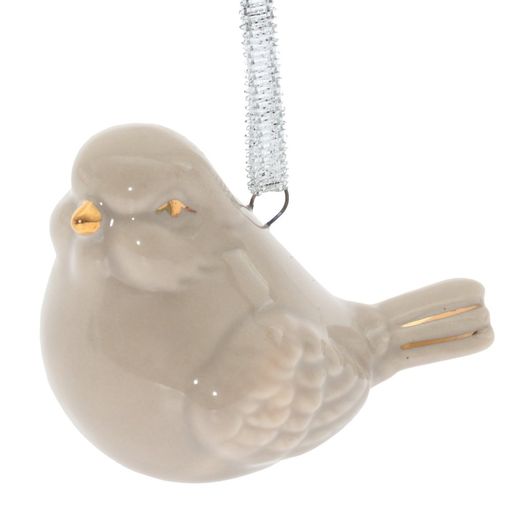 Украшение новогоднее "Птичка", L6 W5 H5 см