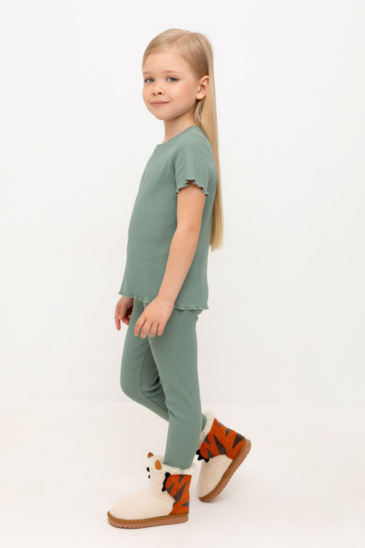 Crockid _ КР 400630/весенний зеленый к531 бриджи для дев  фото 3