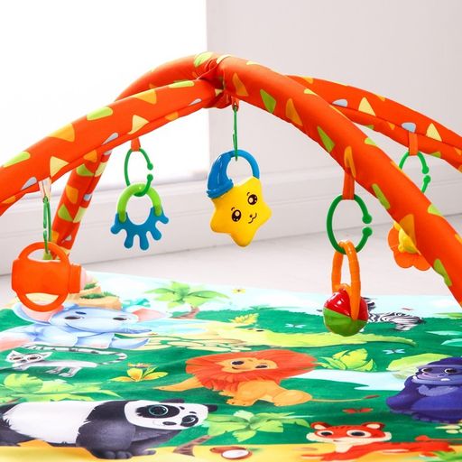 Развивающий коврик с дугами Африка, 85х85 см, Крошка Я  фото 8