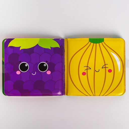 Книжка для ванны Фрукты и овощи - Крошка я фото 5