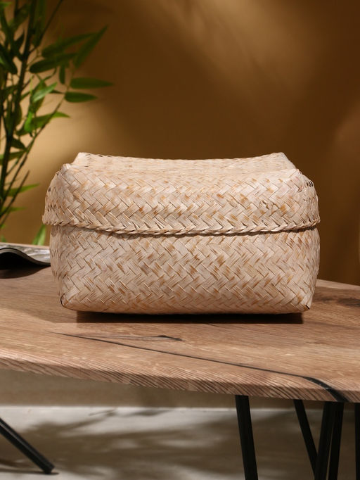 Набор плетёных корзин «Энди», 28.5×28.5×18.5 см