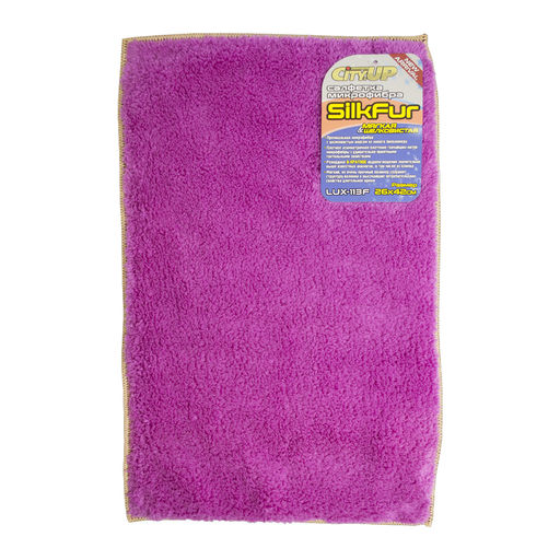 Салфетка микрофибра SilkFur 26*42 арт. LUX-113F