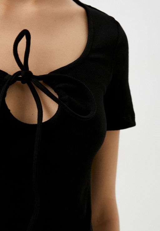 Приталенная блузка с завязками - Incity фото 5