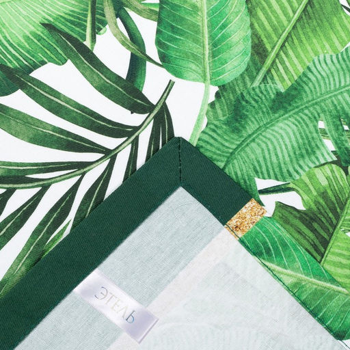 Скатерть Этель Тропики 110х147 см, 100% хлопок, саржа 190 гр/м2  фото 5