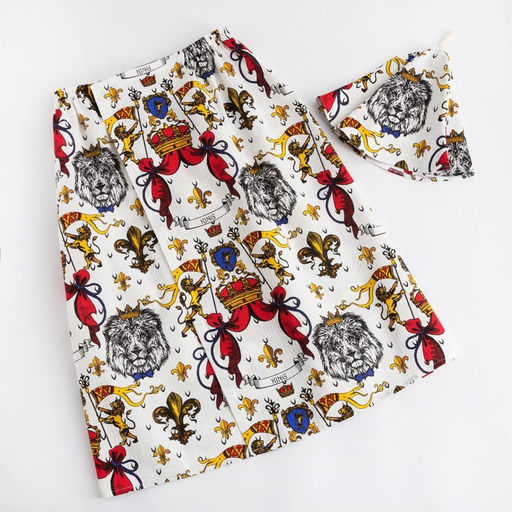 Набор для сауны Этель Настоящий мужчина килт 75*144 см + шапка, вафля 200г/м2, 100% хл  фото 4