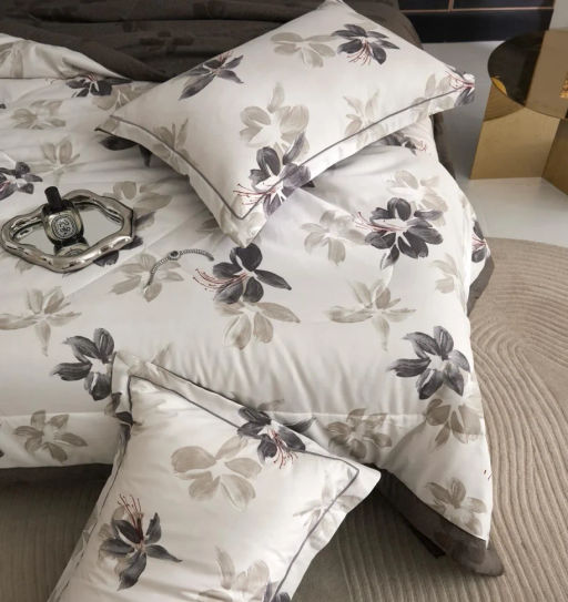 Одеяло Mency двухстороннее с простыней и наволочками ODMENHD04 Семейный  фото 2