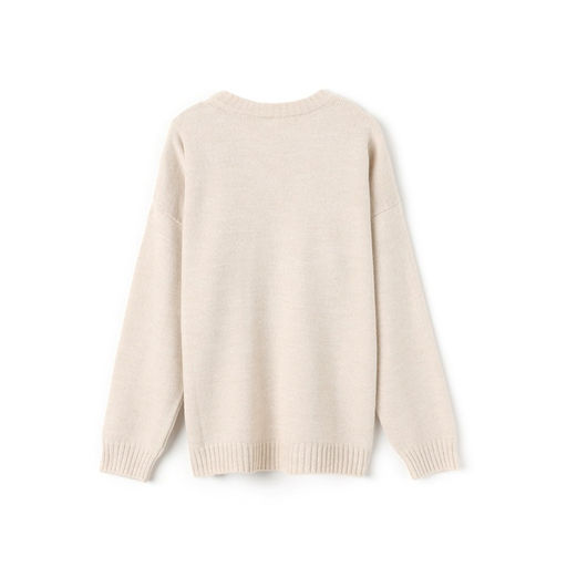 Джемпер женский MINAKU: Knitwear collection, бежевый, размер 50-52  фото 10