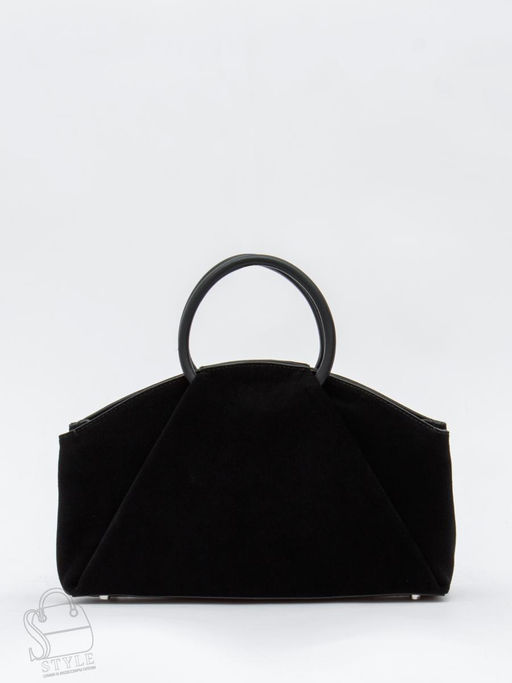 Сумка женская кожаная 1126MF black Polina&Eiterou