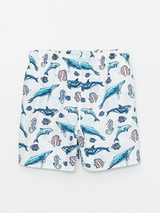 Bask?l? H?zl? Kuruyan Erkek ?ocuk Deniz ?ortu - Waikiki фото 2