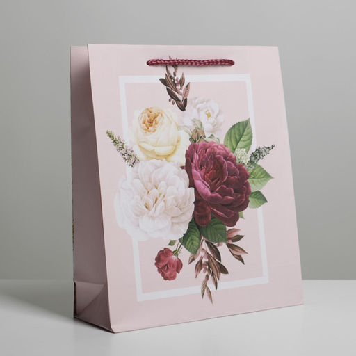Цена за 2 шт. Пакет подарочный ламинированный, упаковка, Love, ML 21×25×8 см