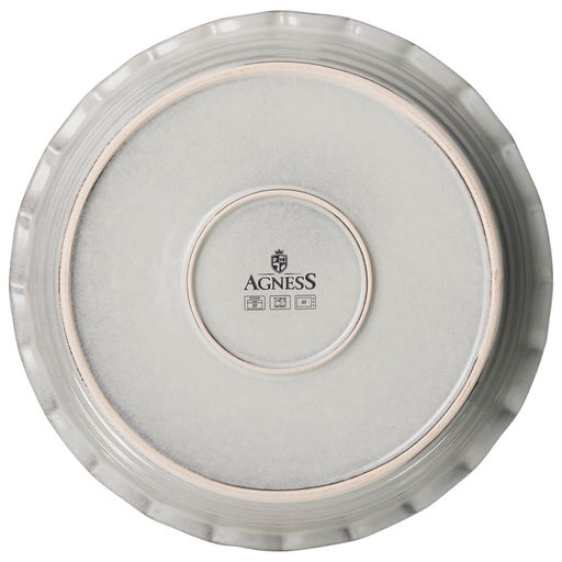 ФОРМА ДЛЯ ЗАПЕКАНИЯ КРУГЛАЯ GREY 27,5*6 СМ 1500 МЛ - Agness фото 2