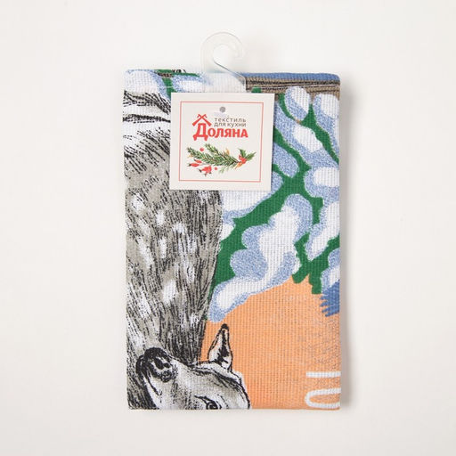 Полотенце Доляна Счастливое время 35х60см,100% хл 160 г/м2  фото 5