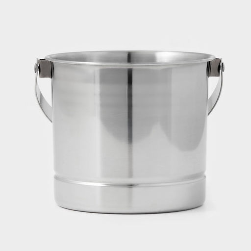 Ведро для льда из нержавеющей стали, 1.3 л, 14.5×12.5 см