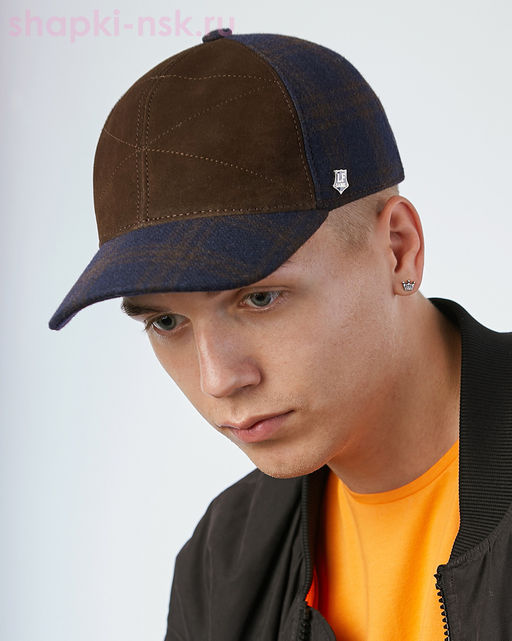 0303-50 LF Бейсболка мужская флис (57-61)