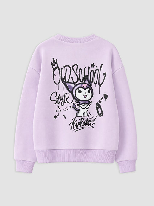Kuromi Bask?l? K?z ?ocuk Sweatshirt - Waikiki фото 2