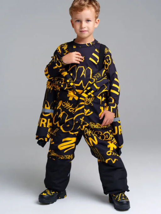 32312166 Комбинезон текстильный с полиуретановым покрытием для мальчиков - Playtoday фото 5