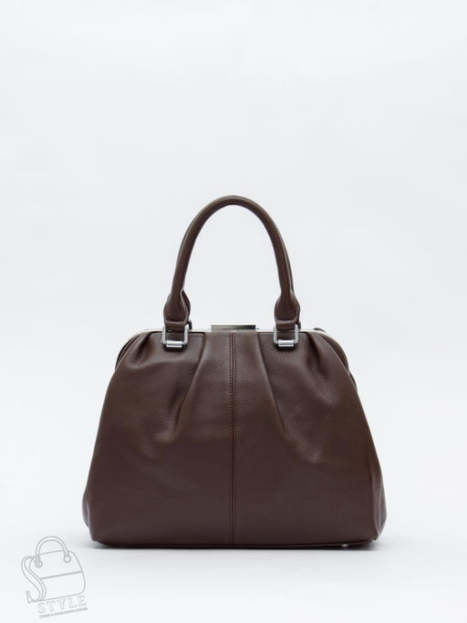 Сумка женская кожаная 9687Y coffee Polina&Eiterou