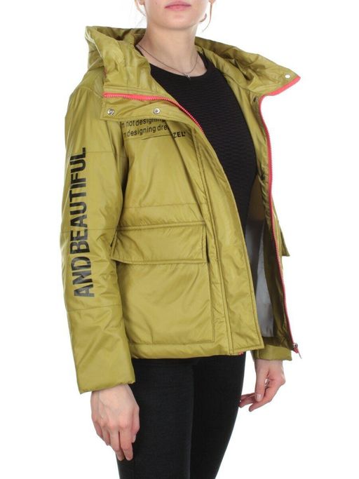 005 LIGHT GREEN Куртка демисезонная женская (100 гр. синтепон)