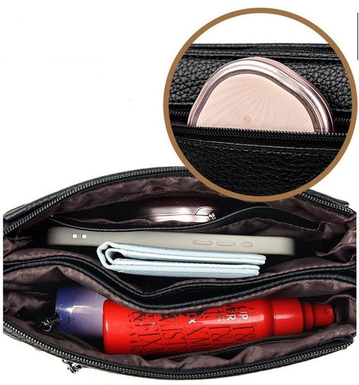 KAIDIFEINIROO Сумка женская с двумя ремнями 8277 фото 7