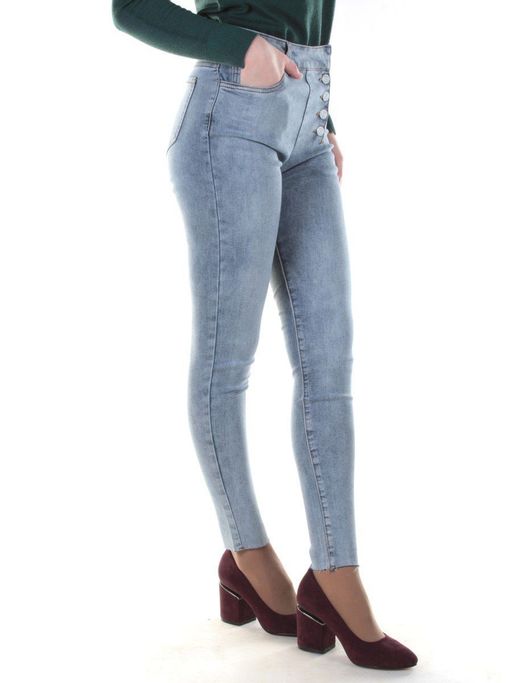 0009 Джинсы женские зауженные YTD JEANS