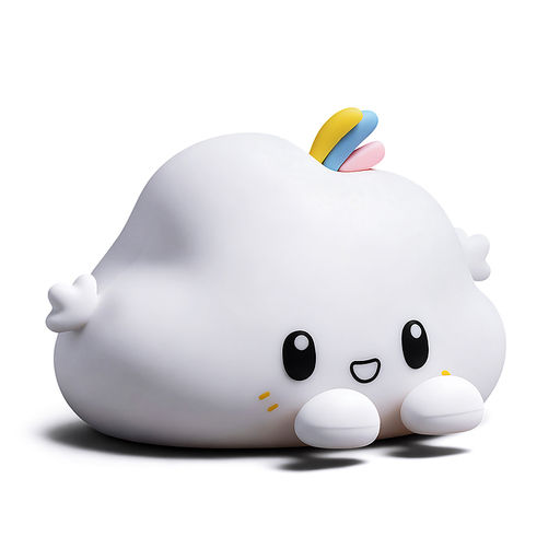 Ночник "Облачко с радугой" в коробке