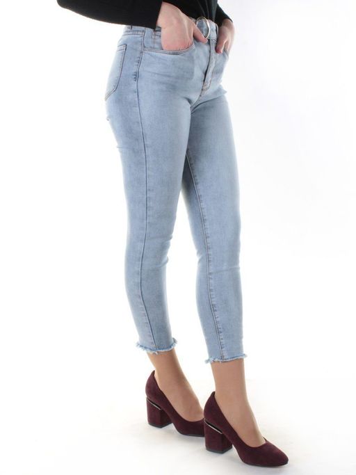 0059 Джинсы женские зауженные YTD JEANS
